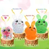 Fidget Brinquedos Squishy Páscoa Bunny Stress Balls Brinquedo Para Crianças Adultos, Fidgetballs cheios de miçangas de água para relaxar, Easterbasket Stuffers