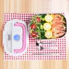 12V 24V 110V 220V Electric Lunch Box Stainless Steel Heat Car Truck Bento Box Insulation Office Portable Food Warmer Container T200710