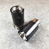 1 Piece Car Muffler Single Exhaust Tail Pipe For M2 M3 M4 OUT 92MM Glossy Carbon Fiber With M Logo245G