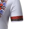 アフリカのDashiki Tシャツの男性2020夏のブランド半袖ティーシャツHommeカジュアルスリムフィットoネックDashikiプリント男性Tシャツ1