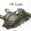 New White Transparent Women Bra And Panties Set Lingerie Sexy Plus Size C D E Cup Push Up Brassiere Lace Underwear Sets For Girl Y1230