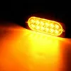 12 LED-noodverlichting 1224v Bar Amber Auto Truck Zijmarker Licht Draai Lichtstang Indicatoren Lamp Hazard Beacon Waarschuwingslampje