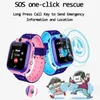 Q12 Bambini Smart Watch SOS Phone Watch Smartwatch per bambini con sim card foto impermeabile IP67 regalo per bambini per IOS Android DHL gratuito