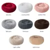 Soft Warm Round Pet Cat Bed Comfortable Nest Dog Washable Kennel Easy To Clean House For LJ200918