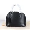 2021 bolsas femininas clássicas Bolsas de couro pu de alta qualidade Bolsa de ombro com ondulação de água de 5 cores ALMA PM pequena bolsa de mão patenteada Totes bolsa tiracolo