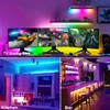 25m 30m LED-strip Light 5050 DC12V Multicolor 24 44 Keys AC100-240V Adapter HDTV TV Desktop Screen Bakgrund