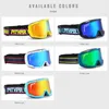 Designer Femmes Anti-Fog Goggles Sunglasses UV400 Protection Eyewear Big Frame Drive Winterproofroproof Man Mouvement Lunets 037095015