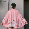 kimono japonais rose