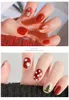 12 Grids/Sets Nail Glitter Stickers Snowflake Snow Christmas DIY Flakes Palette Manicure Slice Nail Art Decoration