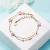 Bangle Origin Direct Supply Freshwater Pearl Bracelet Women's Double-layer Simple Hand Jewelry Store Source Wholesale