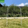 Kraflo Garden Fencingウェディングアーチフラワースタンド屋外錬鉄grapeガイド19mmローズローファ登山フレーム