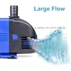 Ultra-Quiet Submersible Fountain Filter Pond Aquarium Water Pump Fish Tank Power head 15/25/35/50W Y200922