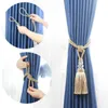 1 st New Crystal P￤rled Tassel Curtain Tieback Decorative Curtain Tie Home Decor Cord For Curtain Buckle Rope Room Accessories H Jllgpc