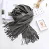 thick women scarf solid warm winter scarves cashmere pashmina lady shawls wraps bandana long soft echarpe foulard cachecol 2012184536807