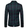 Tang Herfst 2021 Herenpak Modieuze Dark Pattern Gentleman Pak Jacket Terno Masculino Mannen Blazer Masculino Slim Fit M-4XL1