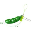 Kawaii Squishy Peanut Unlimited Pea Pods Squeeze PEAS SENSORY FIDGET TOYS EDAMAMEキーホルダーストレスリリーフボール減圧玩具かわいい餅