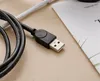 Câble d'impression USB 2.0 A mâle à B mâle, 1.5m, câble de données d'imprimante en cuivre pur noir à bouche carrée