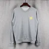 20FW هوديز للرجال الخريف رجال هوديي قميص فضفاض على غرار أزياء داكن الشتاء معطف pullover homme الملابس مع تطريز القلب