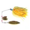 dhl free métal dur plomb spinnerbait lame paillettes leurres de pêche 15 6g spinner cuillères poisson-chat buzzbaits pesca attirails de pêche