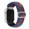 Cinturino in tessuto di nylon Cinturino intelligente per braccialetto Apple Watch iwatch 3 4 5 se 6 serie 38MM 40MM 42MM 44MM