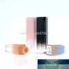 5ml 6ml Plastic Gradient Pink&Blue Beauty Lip Gloss Tube, Empty Black Pink Icecream Lipstick Bottle, Matte Lipgloss Container