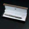 كامل المعادن حلزوني كاب إيروريتا نافورة القلم 0.5 ملليمتر الحبر الفاخرة القلم لكتابة مكتب الأعمال caneta تينتيرو القرطاسية 1065 T200115