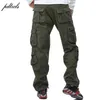 PDTXCLS 2018 Winter Warm Men Cargo Pants Thicken Fleece Double Layer Military Causal Baggy Trousers Multi-Pocket Plus Size 28-42 H1223