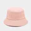 2020 coton couleur bonbon seau chapeau pêcheur chapeau voyage en plein air chapeau soleil casquette chapeaux pour hommes et femmes 145 G220311