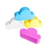 Fashionable Cloud Magnetic Key Holder Cute Keychains Creative Home Storage Key White Cloud Shape Magnets Keyrings