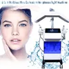 8 in 1 Microdermabrasie Hydra Water Dermabrasion Spa Gezichtshuid Reinigingsmachine Foton Lichte apparatuur