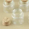 24pcs/Lot DIY Mini Wishing Glass Bottles Cork Crafts Jars Stopper 30*30mm Diameter Transparent Empty Bottleshigh qualtity