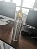 33 Unzen Wasserflasche Bullet Edelstahl Tumbler 1000 ml Isolierte Becher -Kugel -Form -Thermoskolben Vakuumflasche Trave Mug7724643