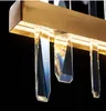 Lampadari a Led creativi Lampada di illuminazione Lampadario di cristallo moderno per bambini Camera da letto Sala da pranzo Soggiorno Hanglamp Loft Light