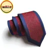 Nowe przybycie męskie krawaty 6 cm chudy jedwabny krawat swobodny moda w stylu brytyjski ślub wąskie prezenty krawatów dla mężczyzn Y1229