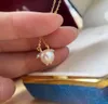 Luxurious quality pendant necklace in 80cm and diamond for women wedding jewelry gift PS81281426361