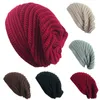 Cappellini invernali da donna dal design classico all'aperto per tenere al caldo cappelli lavorati a maglia elasticizzati