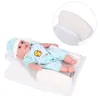 Baby Baby Pasgeboren Slaap Positioner Anti Roll Pillow Voorkomen Vlakke Hoofd Vorm Anti Kussen Kussen Safe Comfort helpt Digestion LJ201208