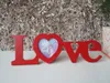 Love Photo Frame White Red Heart Shape Picture Holder Home Decoration Valentine's Day Gift EEF3547