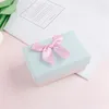Gift Boxes with Ribbon Bowknot Jewelry Earrings Necklaces Lip Packaging Gift Box INS Gift Packaging Case