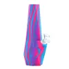 Diamond Silicone Bong Water Pipes Hookah 10 inch Oil Rigs Smoking Tobacco Pipe