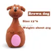 Cute Dog toys latex material make sound big belly elephant cow cartoon pet puppy toy