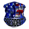 Us Us Stock, 3d Macgic président écharpe élection Joe Biden glace soie masque facial cyclisme foulard anti-poussière crème solaire écharpe