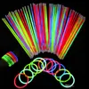 7 8 multicolor barra luminosa pulsera collares fiesta de neón luz intermitente LED varita novedad juguete led concierto vocal flash sticks