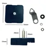 10Sets trähänder Sun Quartz Wall Clock 28mm Spindle Movement Mechanism With Hook Part DIY Reparation Kit Accessories1246J