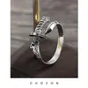 Vintage Samurai Sword Ring Design S925 Sterling Zilver Persoonlijkheid Open Resizable Retro Oude Originele Groothandel Veel Bulk 220212