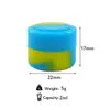 2020 Accessoires Rubber Siliconen Container DAB WAX JAR CANDY BOX 3ML 5ML 7ML 10ML BHO OLIE CASE GOEDKOOP PRIJS CONTAINERS JAR