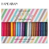 HANDAIYAN 20 Color Matte Eyeliner Gel Pencil Easy to Wear Colorful White Yellow Blue Eye Liner Pen Cream Makeup Cosmetics