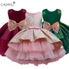 Blume Kinder Kleider Für Mädchen Spitze Stickerei Kleid Hochzeit Geburtstag Kleines Mädchen Zeremonie Party Kleid Kinder Kleidung F1202