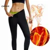 Thermo Body Shaper Women's Bantning Byxor Neopren Viktminskning Waist Trainer Fett Burning Sweat Bastu Capri Leggings Corsets 201222