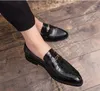 Klänning Party Wedding Designer Shoes Fashion Slip On Oxford Outdoor Casual Business Driving Walking Loafers 8065